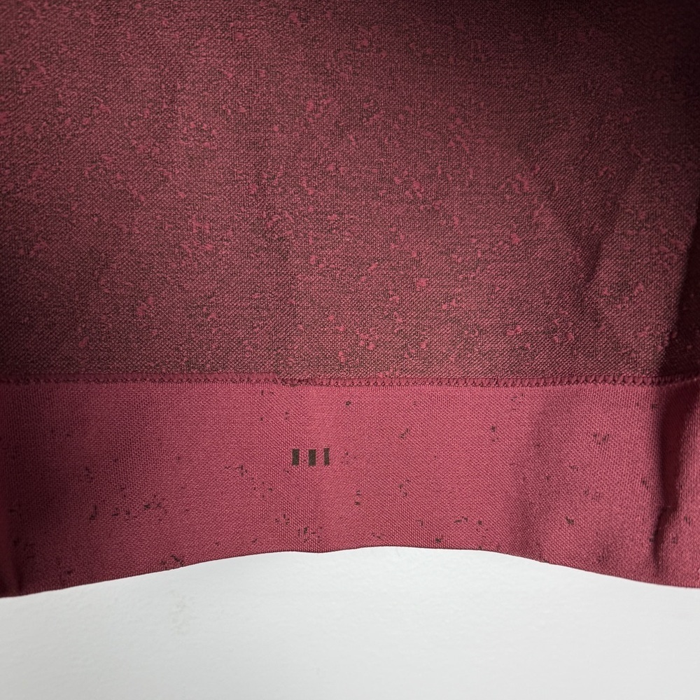 Lululemon EUC Rest Less Cropped 1/2 Zip Dusty Rose - Picture 6 of 12